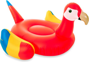Didak pool - oppustelig figur - mega papegøje - 195x180x115 cm