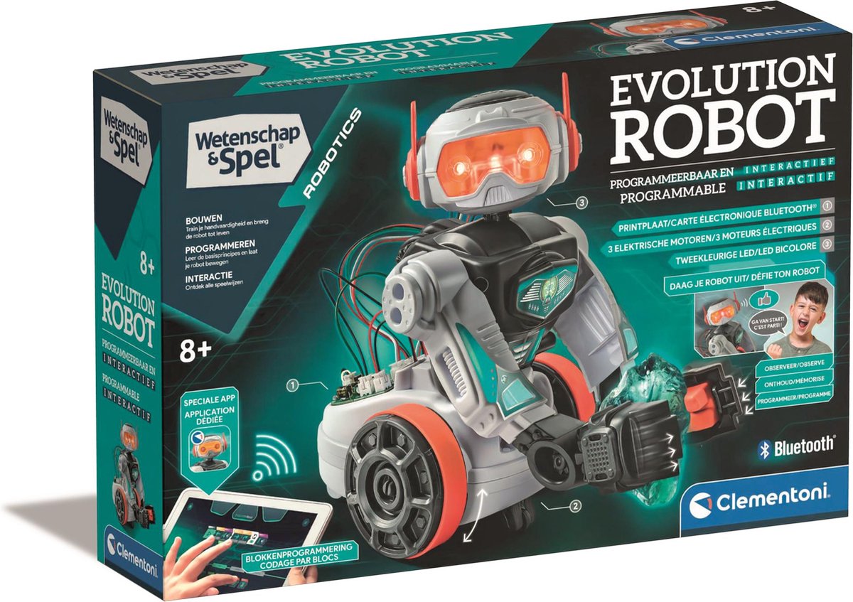 Clementoni videnskabsspil evolution robot