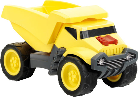 Klein legetøj legetøjsbil dumper - 22x11x12cm - gul sort
