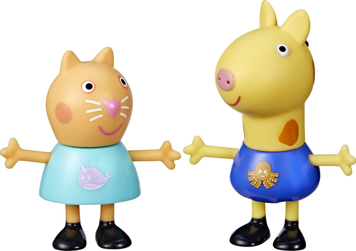 Hasbro peppa gris slik kat gerald giraf, 3 år, flerfarvet, plast