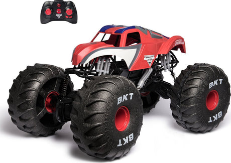 Monster Jam RC Marvel - mega spider-man monster truck - velegnet til ethvert terræn - over 61 cm lang - skala 1:6