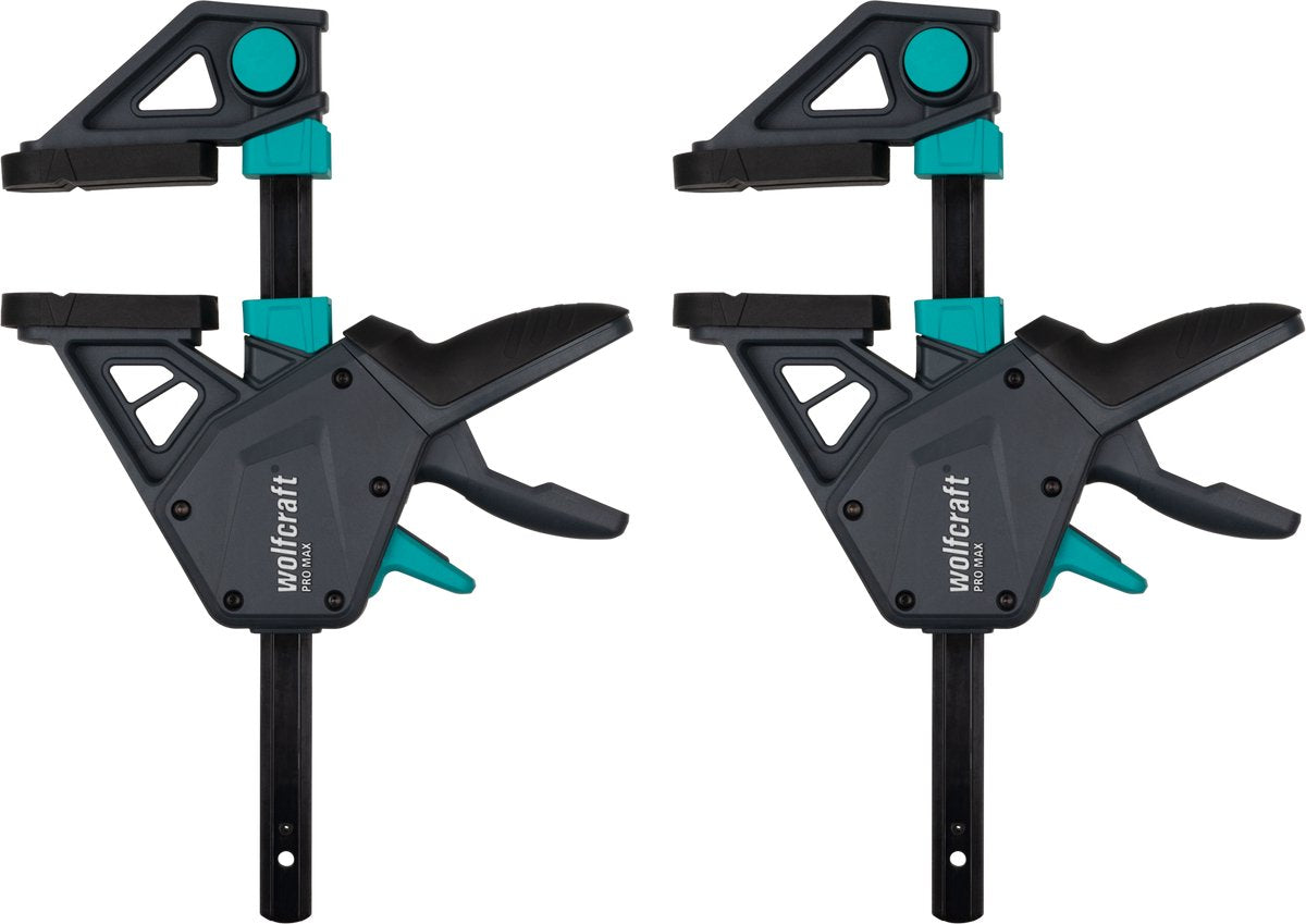 Wolfcraft - 2 limklemmer pro max, 150 mm - 8665060