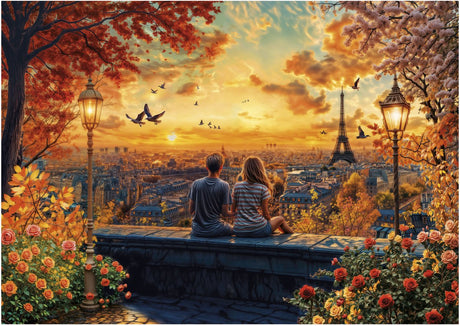 Educa puslespil paris romance 1500 stykker voksen pap.