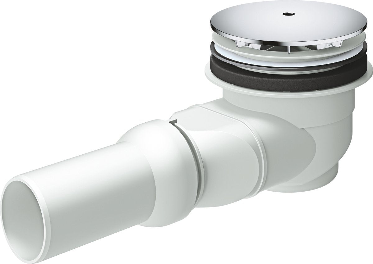Grohe affaldssæt - til universelle brusekar - vandret tud - 115 mm diameter