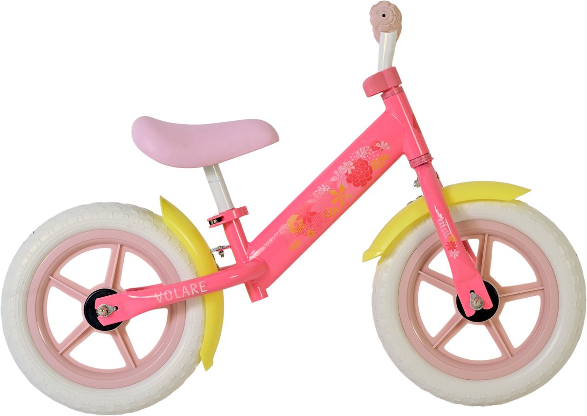 Volare balancecykel - pink