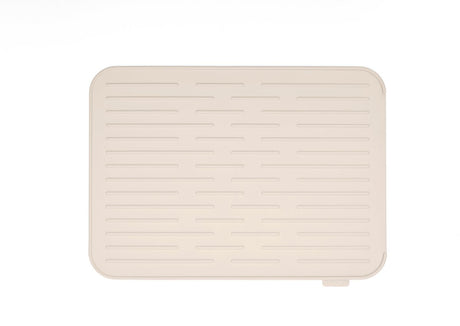 Brabantia afløbsmåtte til vask - silikone - 44 x 32 cm - blød beige