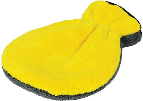 Valma supershine vaskehandske - mikrofibervaskehandske - velegnet til bil, motorcykel og campingvogn - ridsefri rengøring - 19x28cm