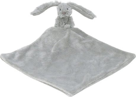 Happy horse mini konijn richie met knuffeldoek 28 cm - grijs - baby cadeau