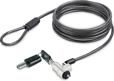 Startech .com nblwk-laptop-lock kabellås sort, sølv 2 m
