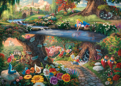 Schmidt disney alice i eventyrland (1000.) - puslespil