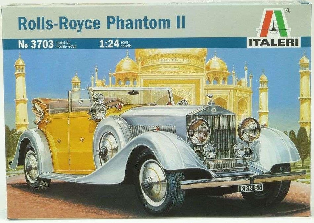 Italeri 3703 samlesæt klassisk bilmodel konstruktion 1:24