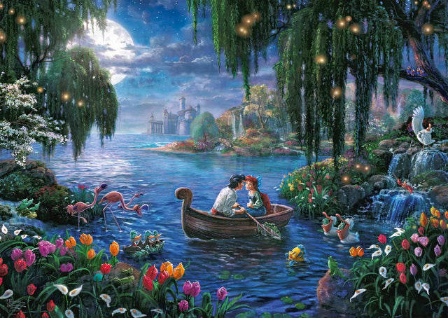 Schmidt Disney puzzle little mermaid 1000 piece jigsaw puzzle.
