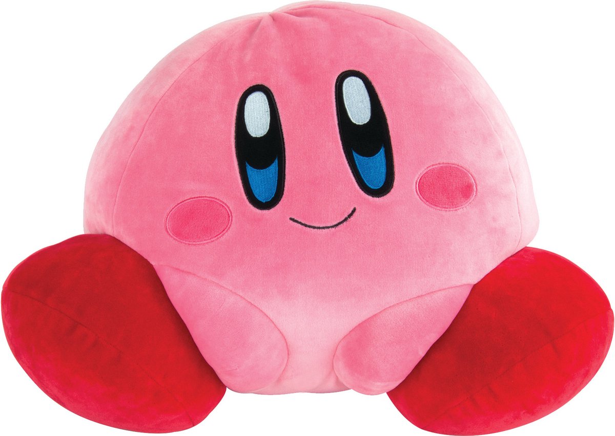 Tomy super mario mega kirby plys legetøj - club mocchi mocchi