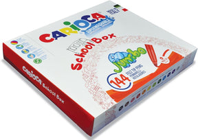 Carioca tuschpenne jumbo | æske med 144 markører (classpack)