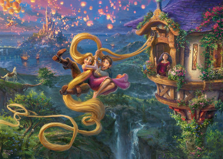 Schmidt Disney puslespil rapunzel sammenfiltret tegnefilm med 1000 brikker.