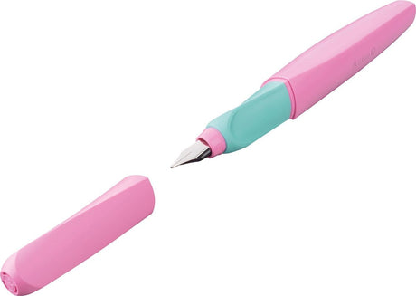 Pelikan twist - fyldepen - sød lilla m + 2x standard blækpatron
