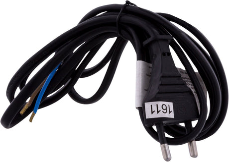 Q-link tilslutningskabel - max 1200w - 2 x 0,75 mm - 1,8 m - sort