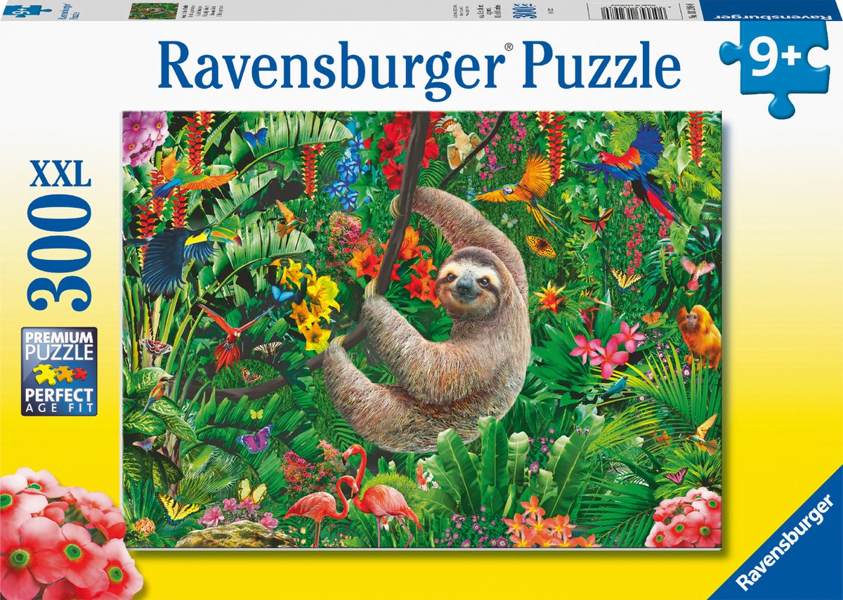 Ravensburger puslespil sød dovendyr - puslespil - 300 brikker