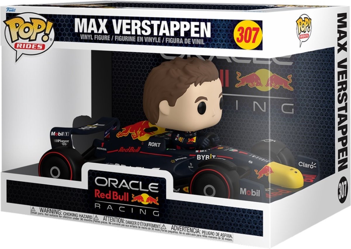 Funko pop rides: formel 1 - max verstappen - pop #307