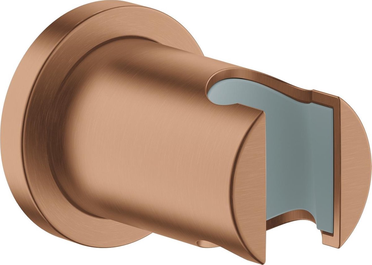 Grohe rainshower vægholder - rund - sunset gold (mat bronze) - 27074dl0