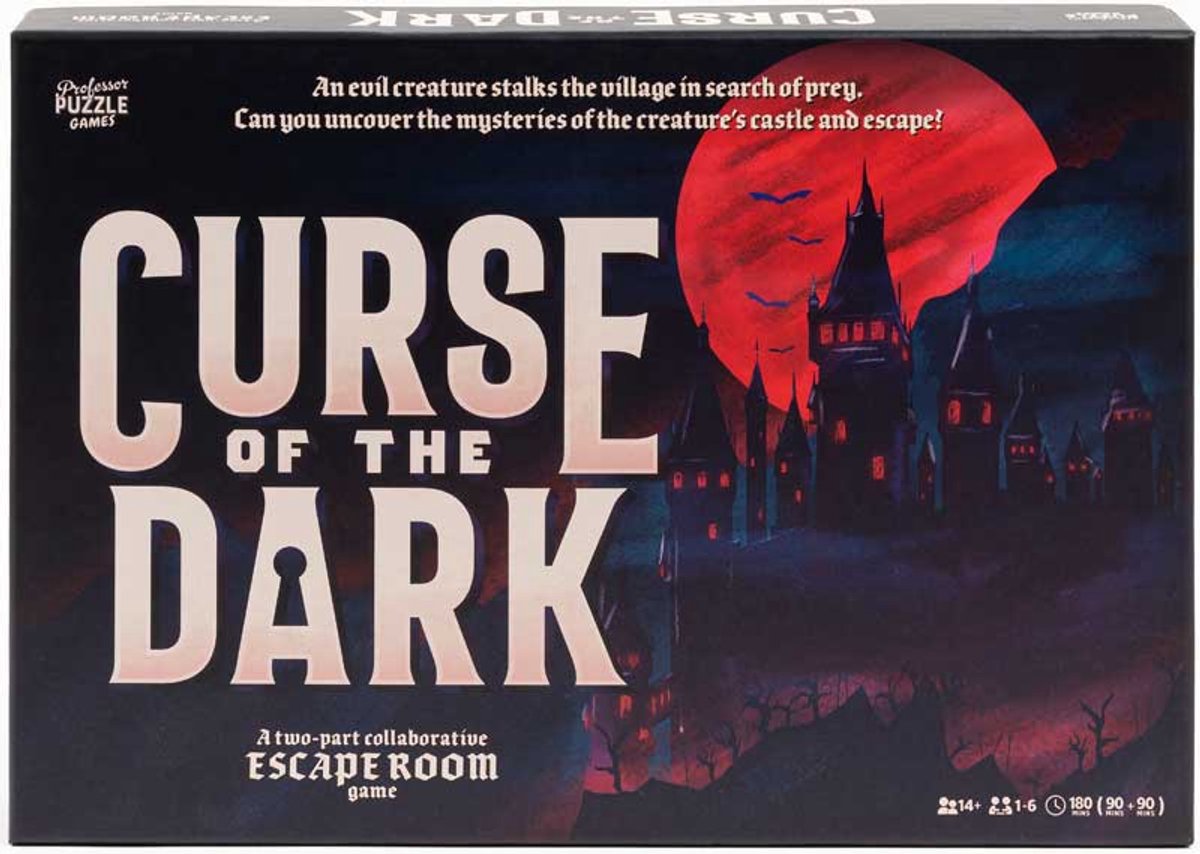 Professor puslespil curse of the dark - escape room game (eng)