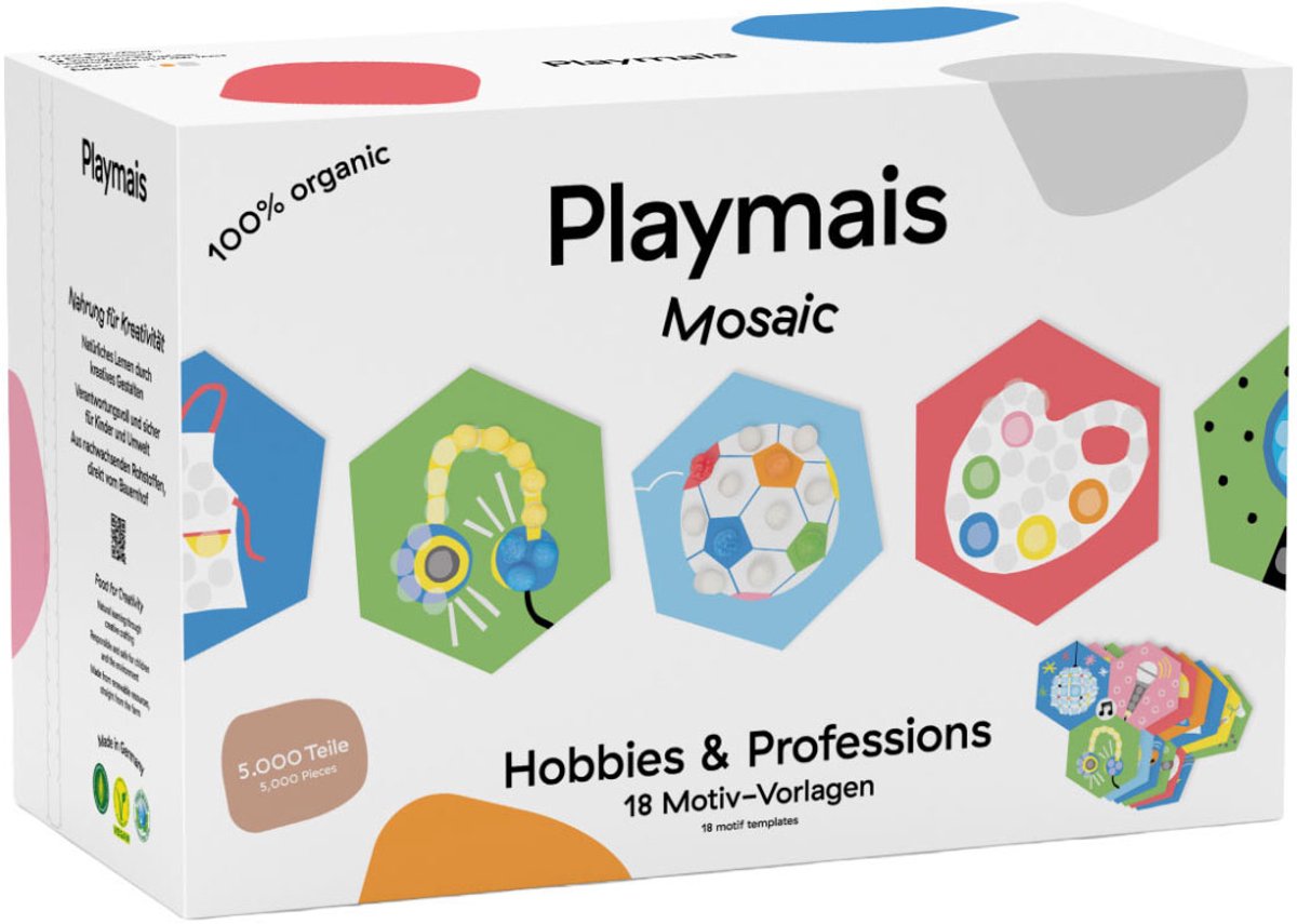 Playmais mosaik hobbyer og erhverv håndværkssæt - 5000 styk