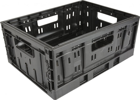 Plastfoldningskasse Lille 20 liters foldning sort