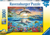 Ravensburger puslespil delfinparadis - puslespil - 300 brikker