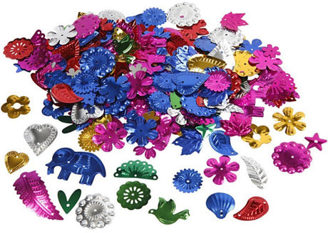 Creativ virksomhed https: www.cchobby.nl pailletter-størrelse-15-45-mm-strong-colors-30-gr-1-doos