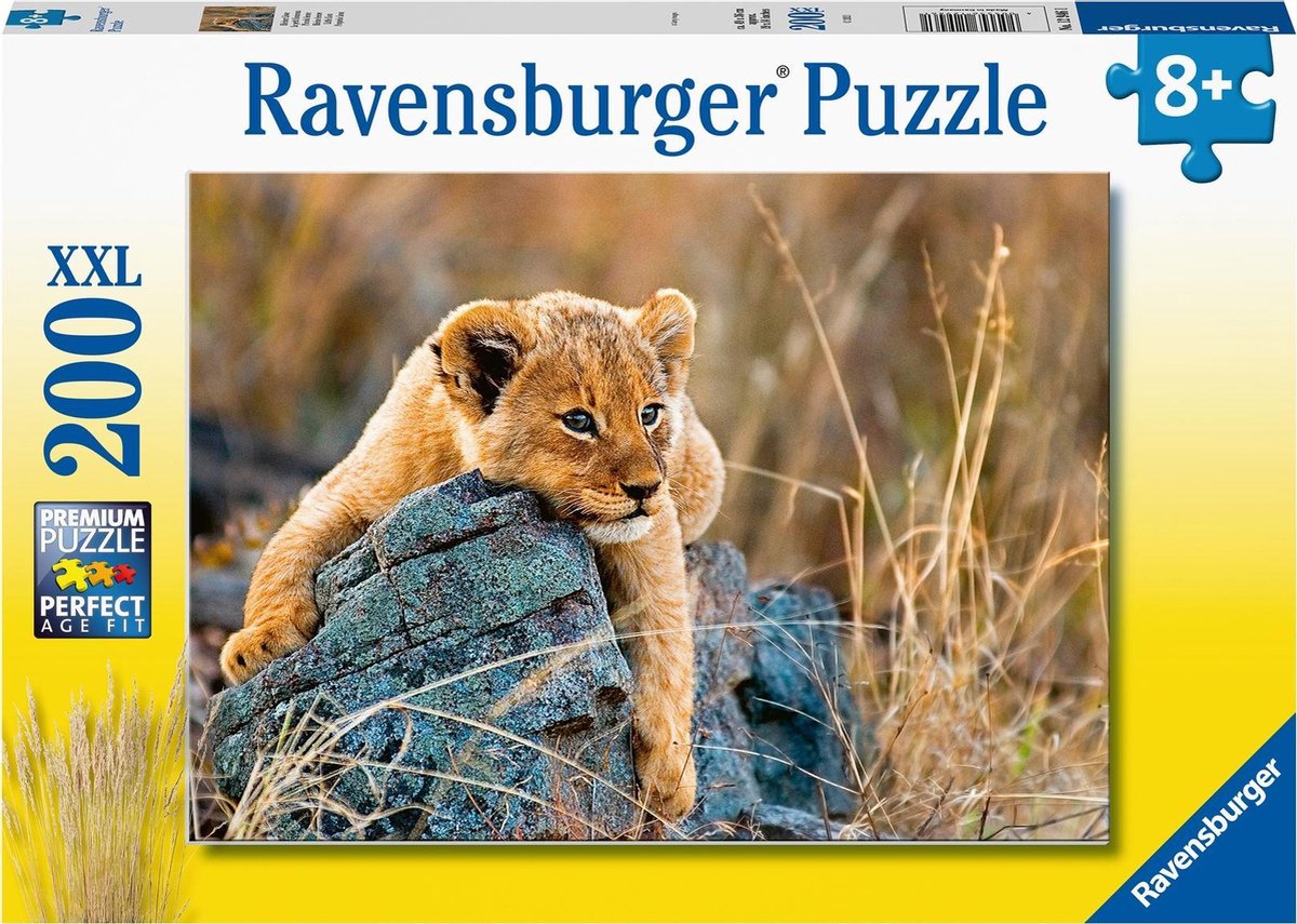 Ravensburger puslespil lille løve - puslespil - 200 brikker