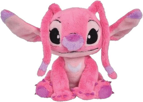 Simba disney - lilo stitch - engel - 17 cm - plys - pink - alle aldre - krammetøj
