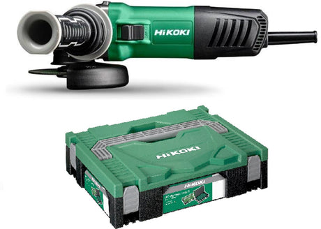 Hikoki g13sw2y4z vinkelsliber 125 mm 1200w i kuffert