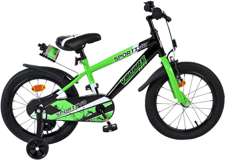 Volare Sportivo Børns cykel - Drenge - 16 tommer - Grøn sort