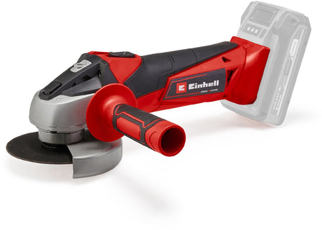 Einhell batteri vinkelsliber tc-ag 18 115 li solo - power x-change - 18 v li-ion - ø115 mm - 8.500 t min - max. skæredybde: 28 mm - blød start - ekskl. batteri, lader og slibeskive
