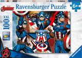 Ravensburger puslespil kaptajn Amerika - puslespil - 100 XXL brikker