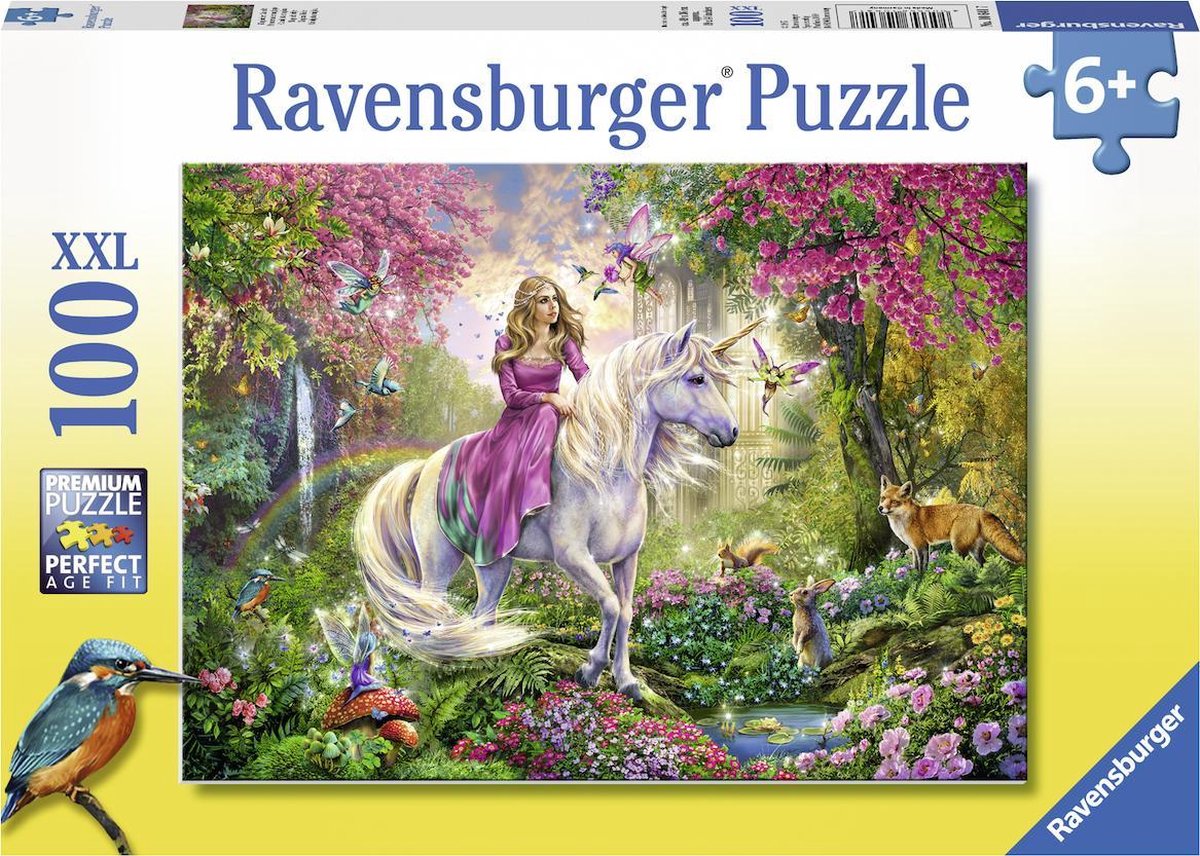 Ravensburger puslespil magisk tur - puslespil - 100 brikker