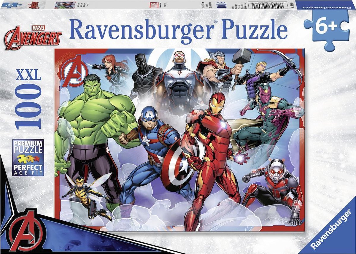 Ravensburger puslespil the Avengers - puslespil - 100 brikker