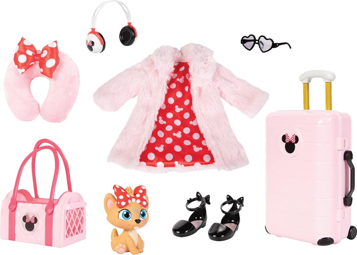 Jakks disney ily, disney ily nogensinde inspireret af minnie mouse deluxe mode- og tilbehørspakke
