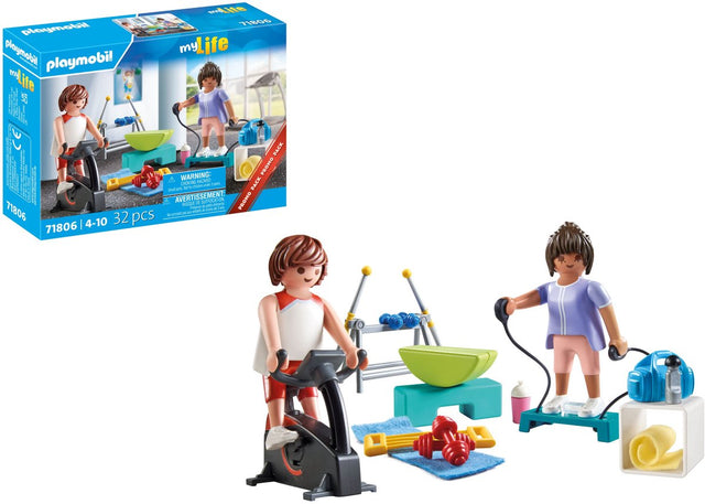 Playmobil my life promo fitness træning 71806