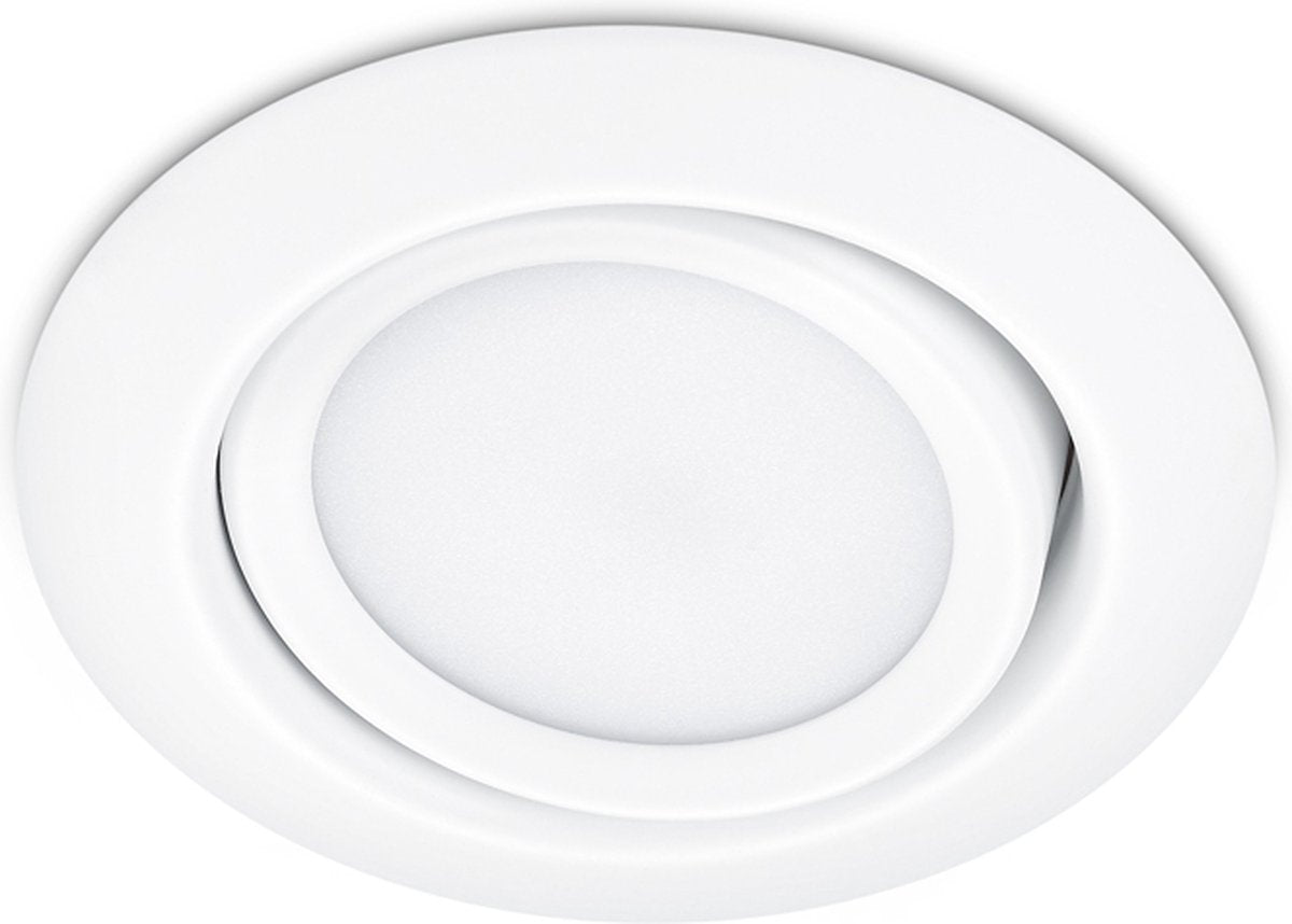 Trio rila - recessed lighting - white matt - SMD LED - interior lighting - rotatable