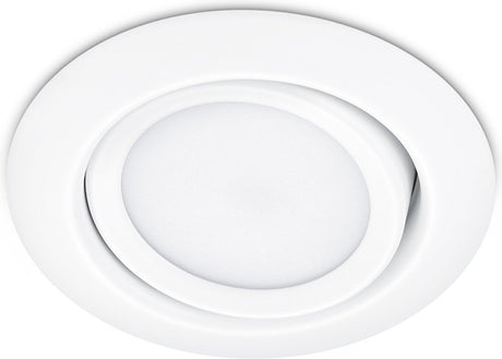 Trio rila - recessed lighting - white matt - SMD LED - interior lighting - rotatable