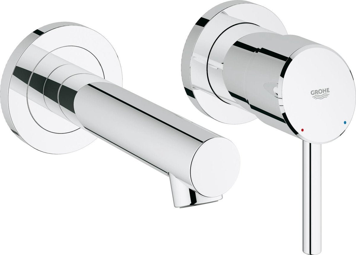 Grohe Concetto håndvaskhane - færdigt sæt - eksklusivt indbygningssæt - krom
