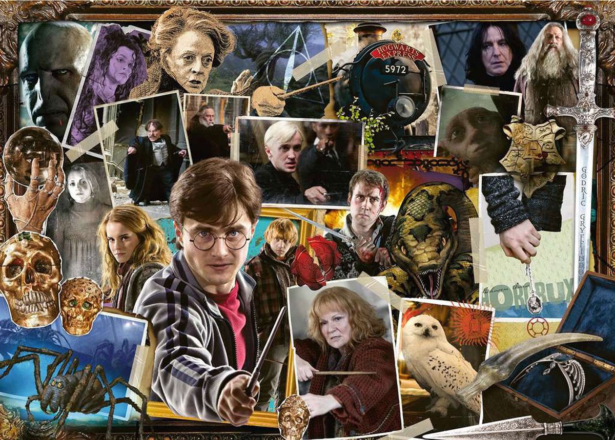 Ravensburger puslespil Harry versus Voldemort - puslespil - 1000 brikker