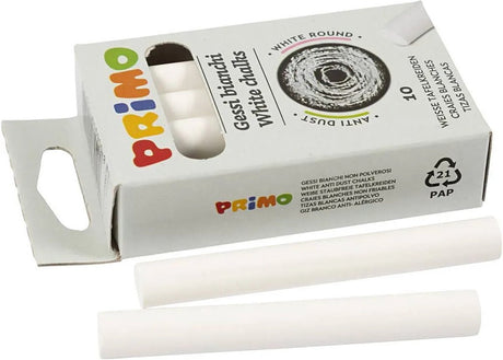 Creativ virksomhed https: www.cchobby.nl tavle kridt-l-8-cm-d-10-mm-white-10-piece-1-box
