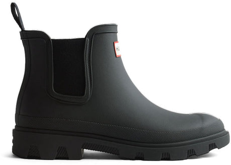 Hunter unisex downpour chelsea insulated boot unisex regenlaarzen - zwart 37