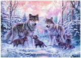 Ravensburger puslespil arktiske ulve - 1000 stykker dyr.