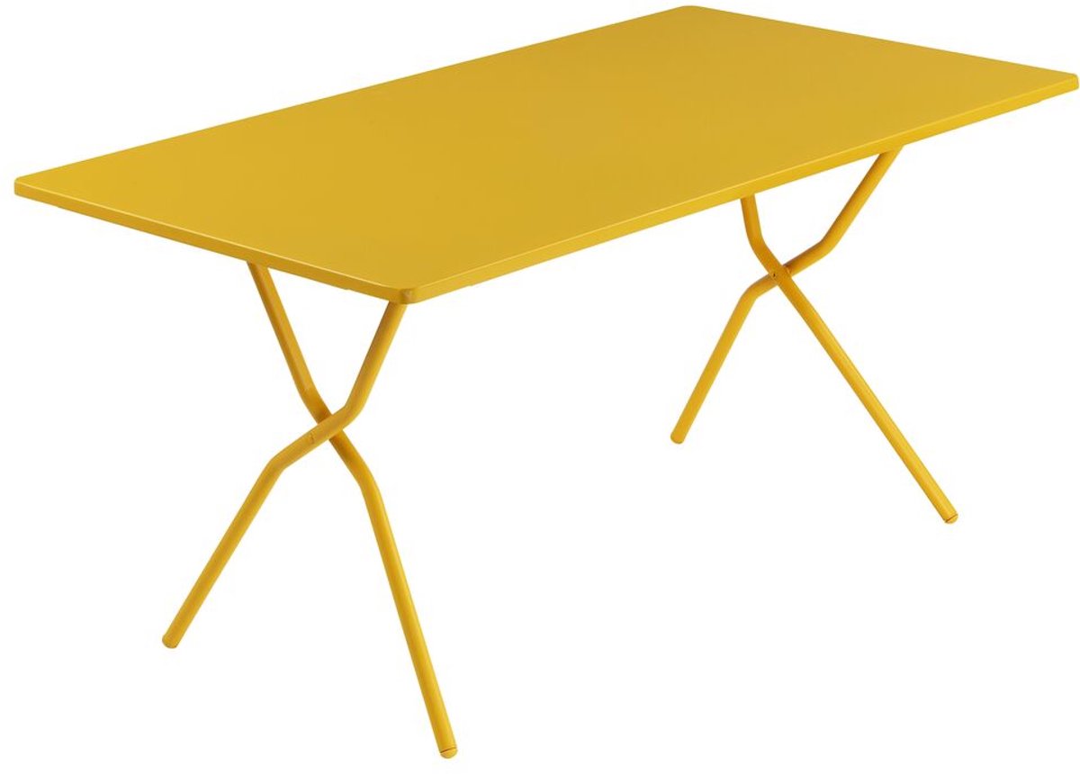 Lafuma altanbord - bistrobord - havebord - foldbart - 140 x 80cm - miel
