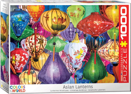 Eurographics - asiatiske lanterner [asiatiske lanterner] - 1000 brikker 68×48cm (b×h) - puslespil