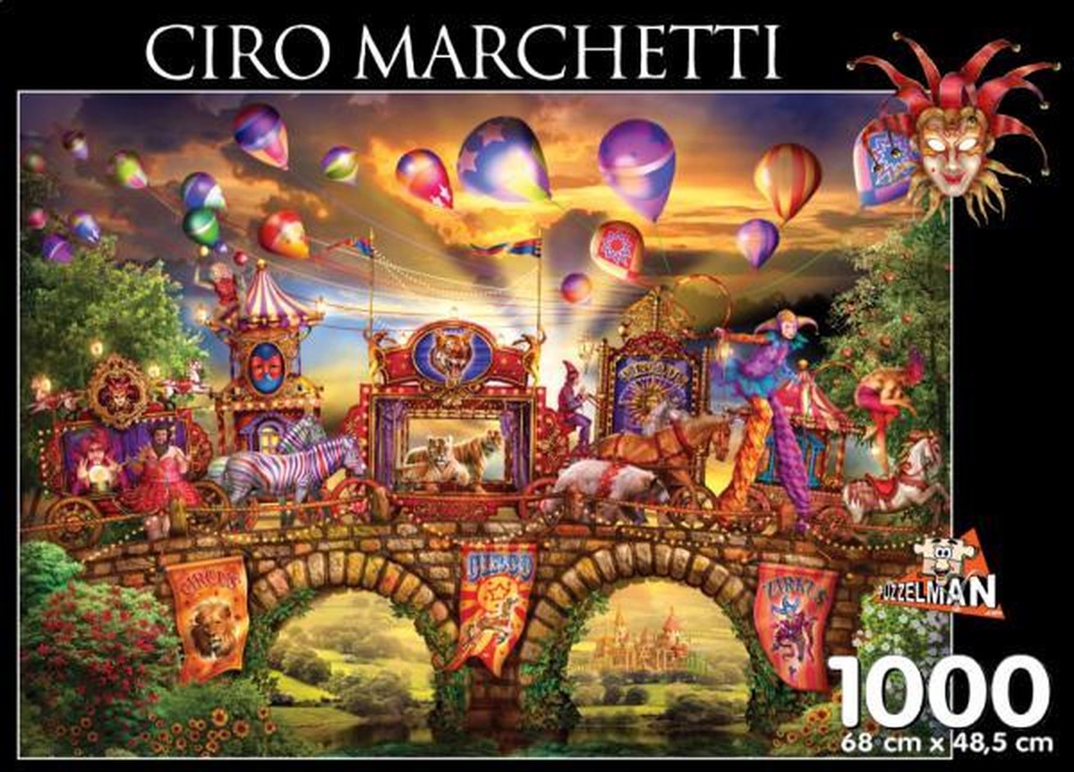 Puzzleman carnivalle parade - ciro marchetti (1000)