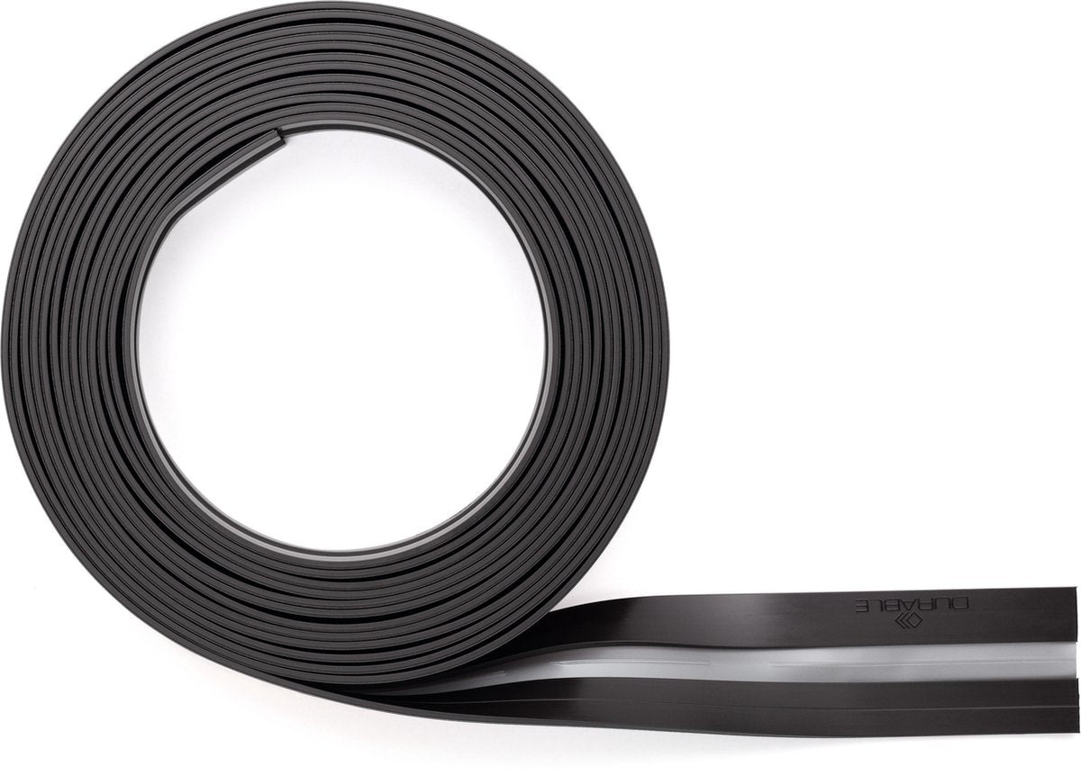 Holdbar durafix magnetstrimmel - 5m - sølv